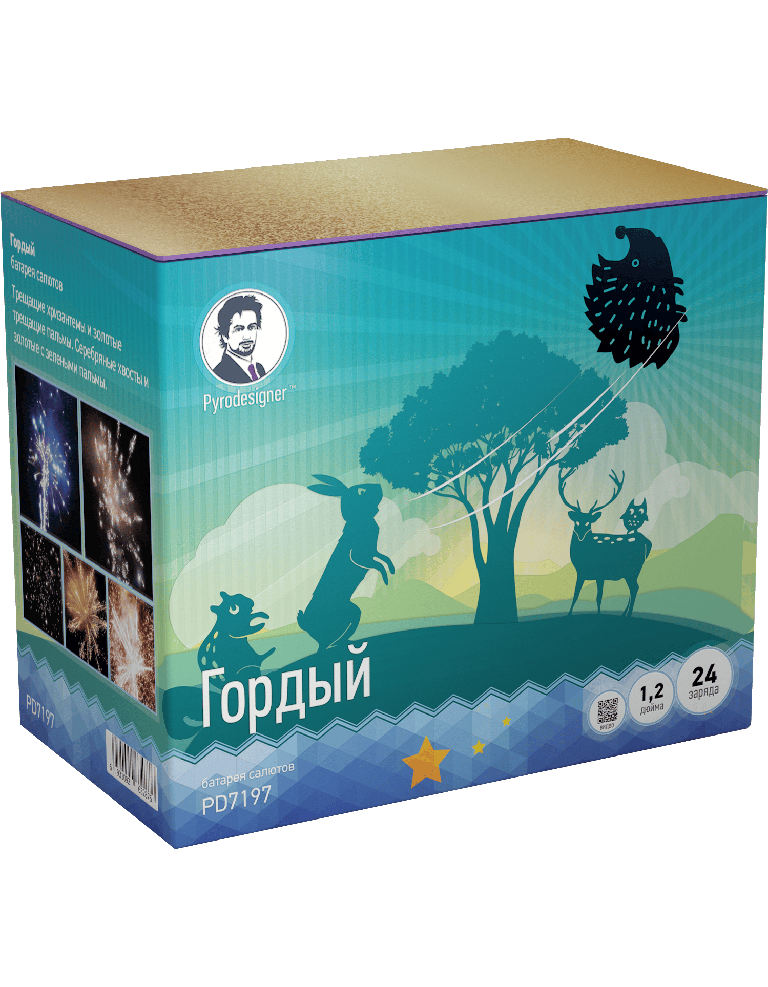 Средний фейерверк «Гордый»